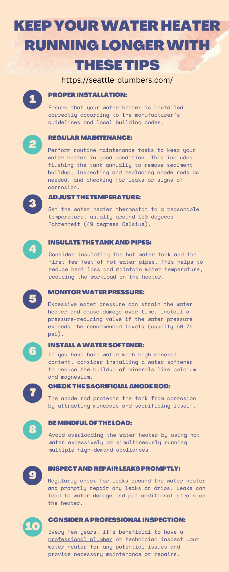 Keep Your Water Heater Running Longer With These Tips